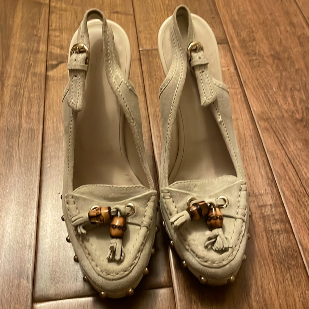 Gucci platform heels